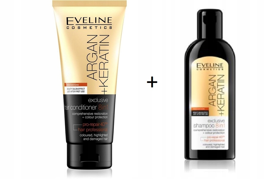 eveline argan keratin szampon opinie