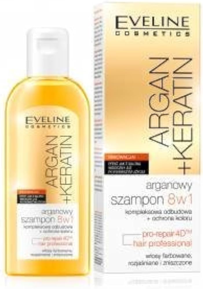 eveline argan keratin szampon