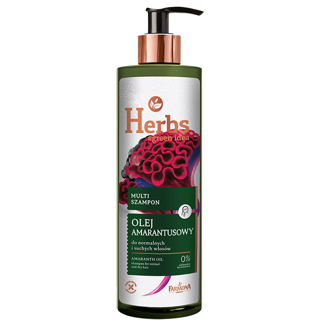 farmona herbs szampon do włosów olej amarantusowy wizaż
