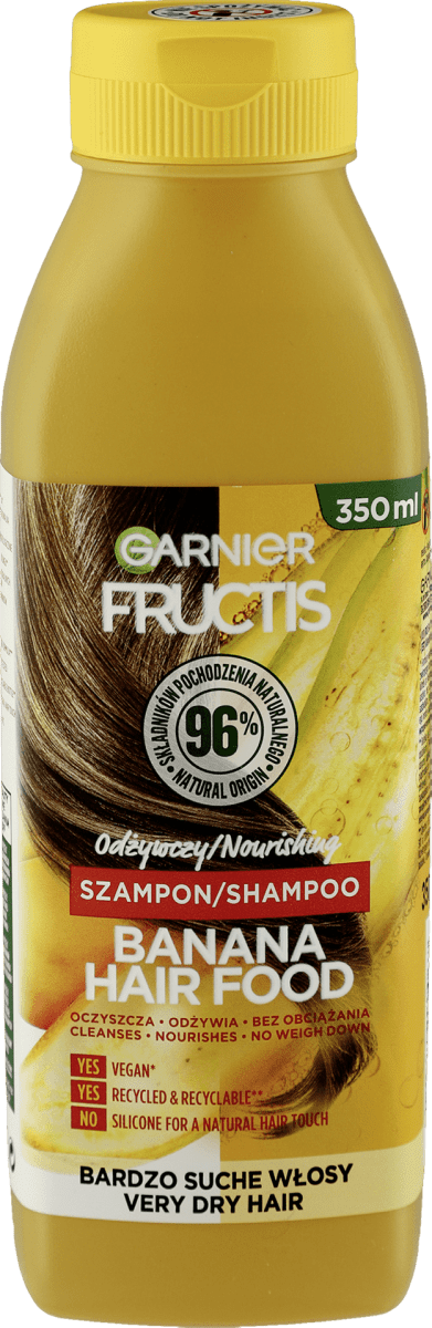 garnier fructis szampon bez silikonu