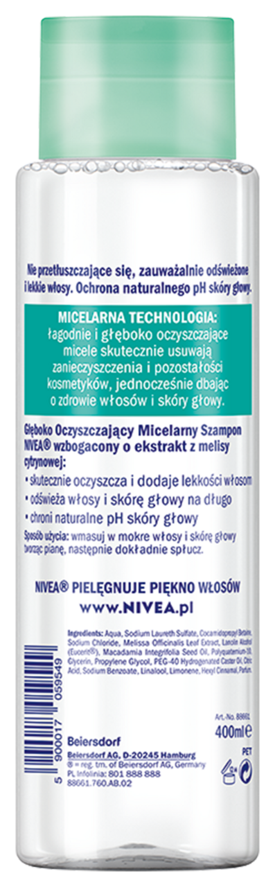 nawilżający szampon micelarny nivea rossmann