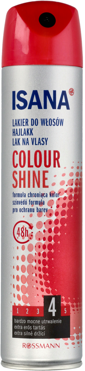 isana lakier do włosów color shine