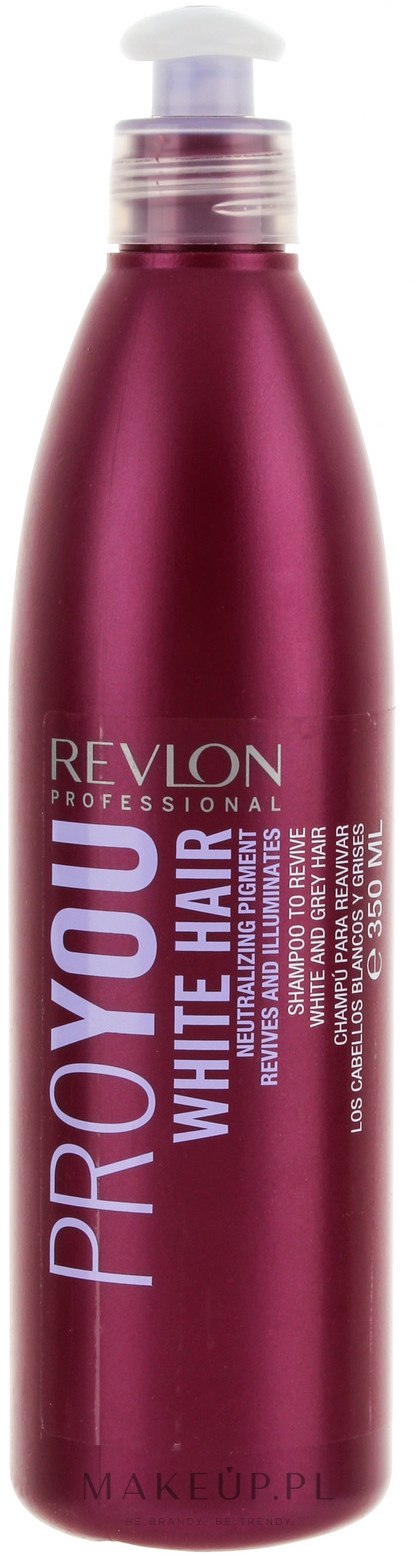 revlon proyou white hair szampon do włosów blond i siwych