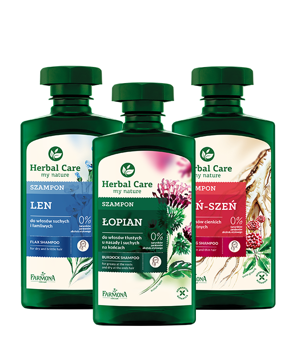 szampon herbal care lopian