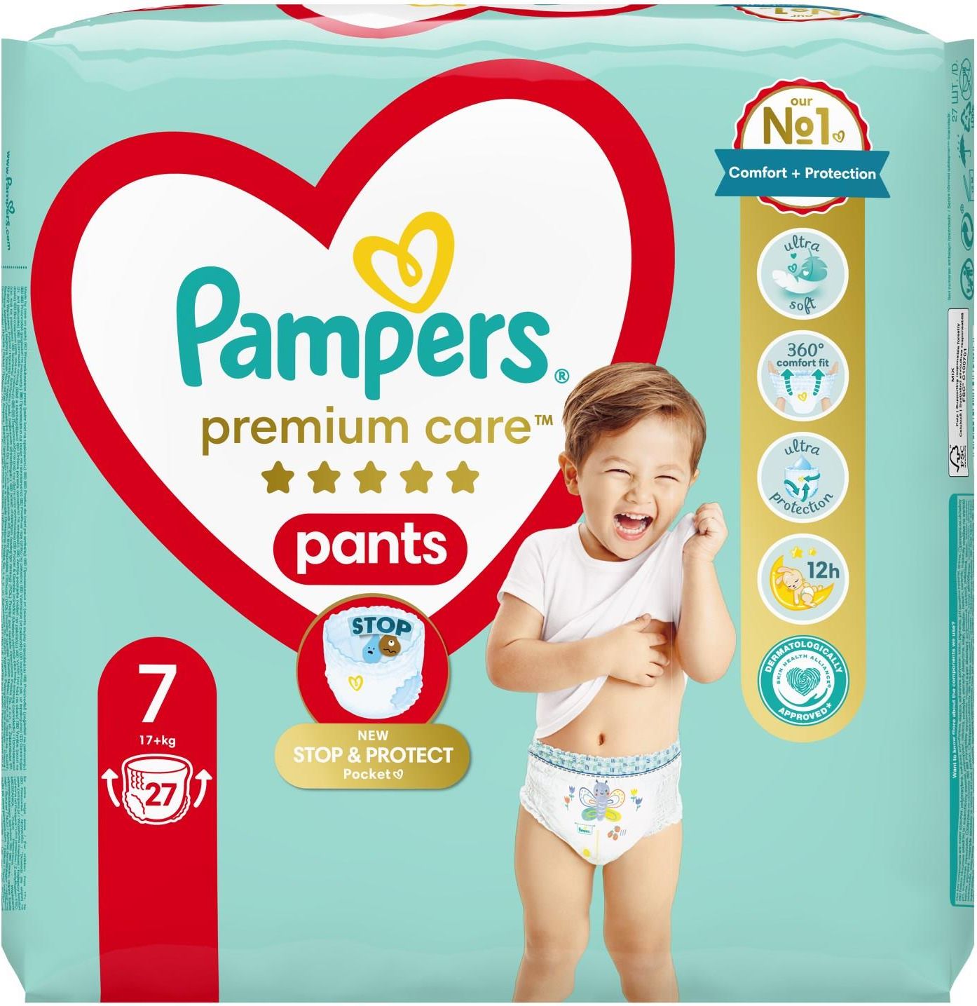 ceneo pampers active fit 7