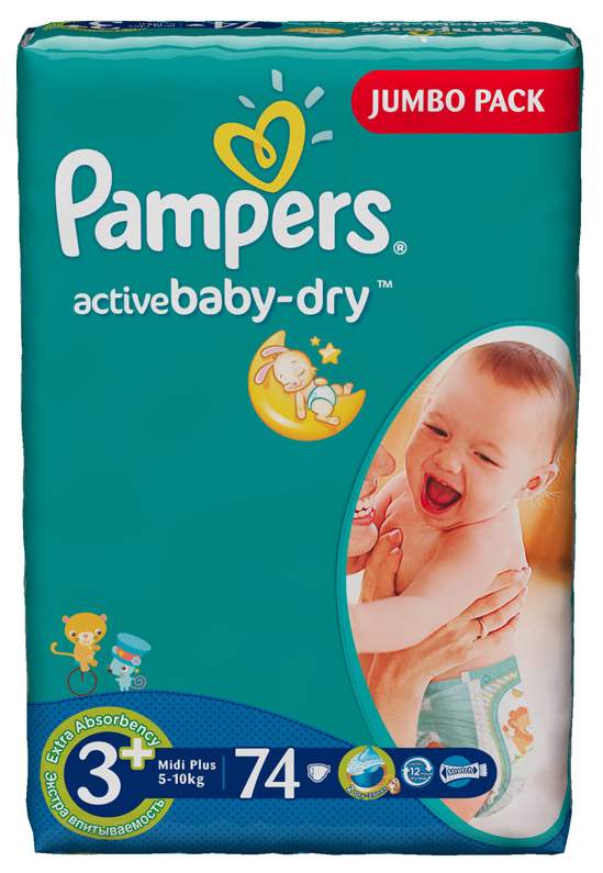 pampers active baby 3 74