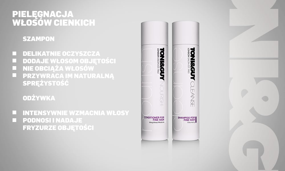 toni&guy odżywka do włosów cienkich