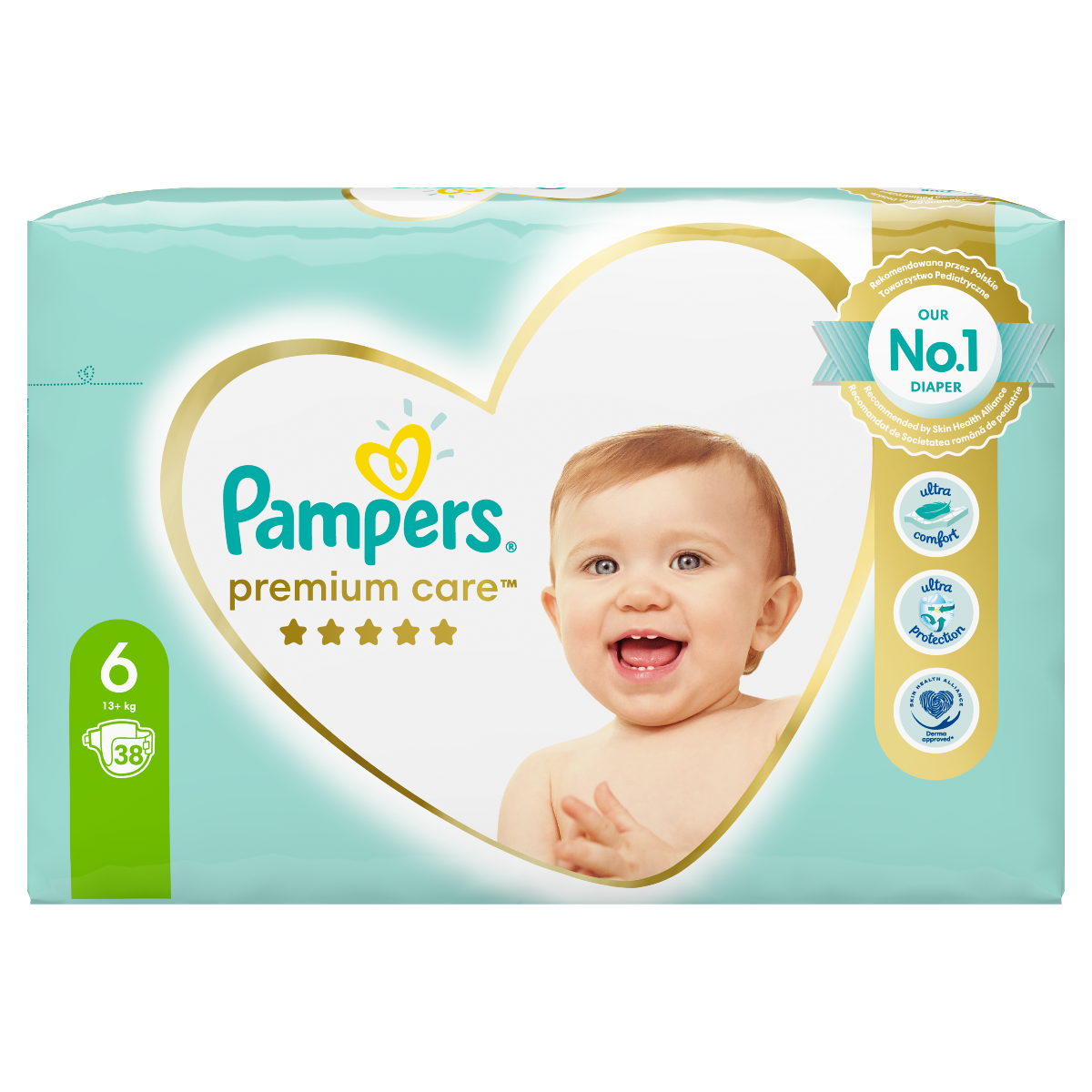 pampers 0 38 sztuk