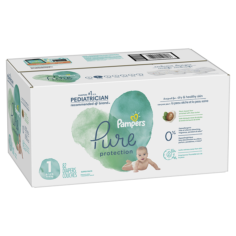 pampers pure protection size 1