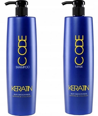 szampon do wlosow keratin code skład