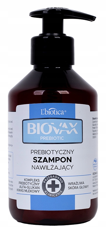 szampon nawilżający biovax