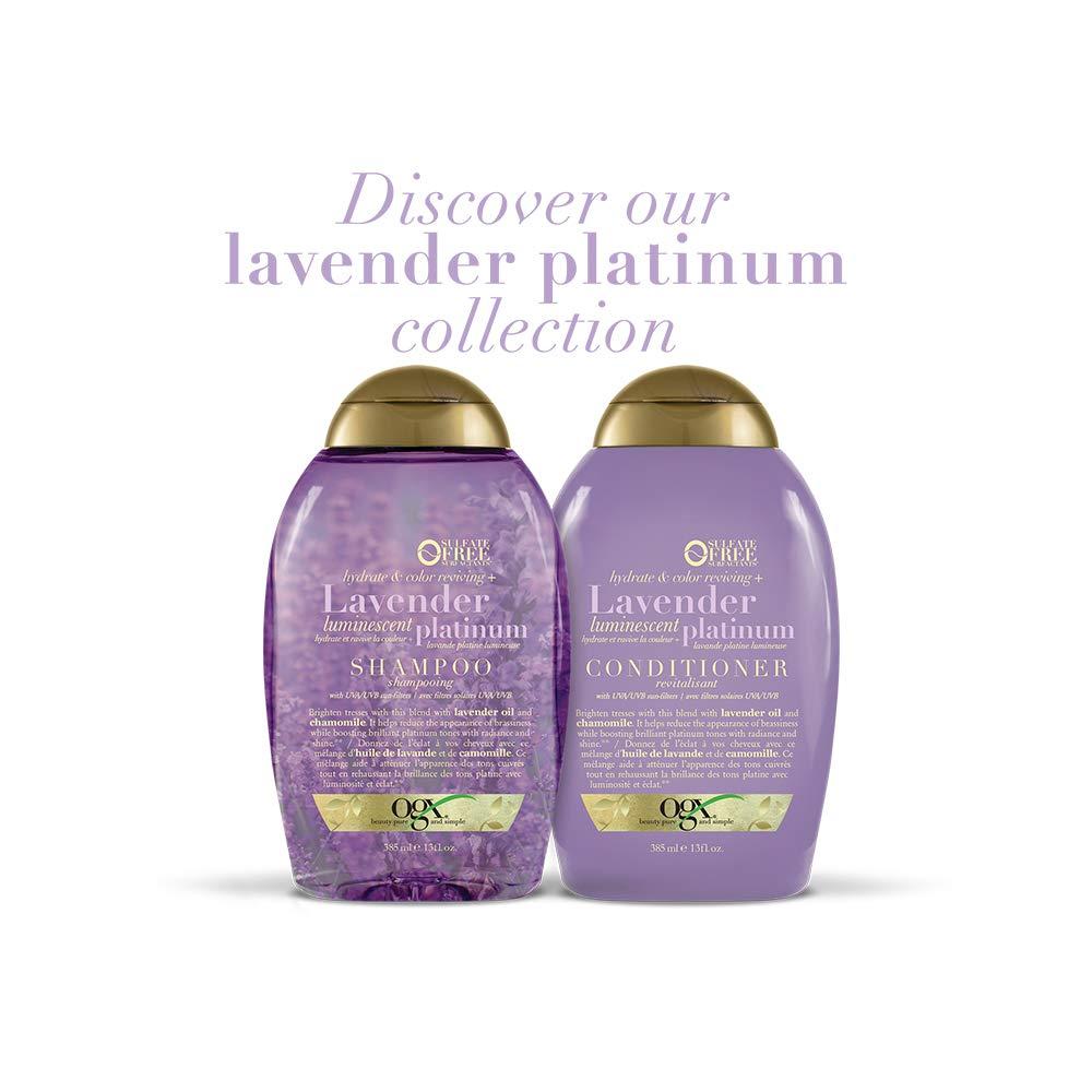 ogx odżywka do włosów lavender luminescent platinum opinie