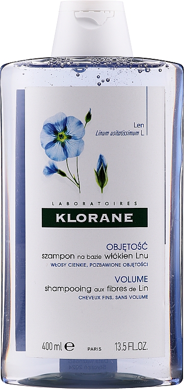 klorane szampon na bazie włókien lnu 200 ml