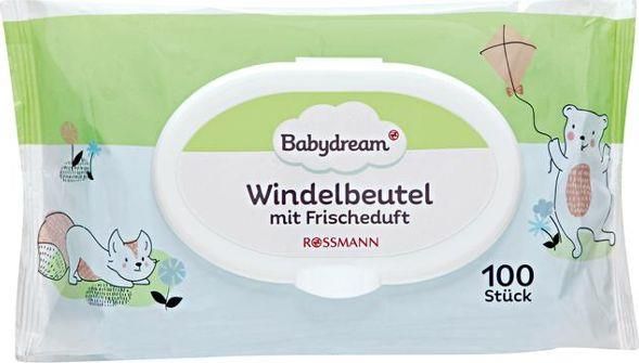 babydream woreczki na pieluchy o świeżym zapachu