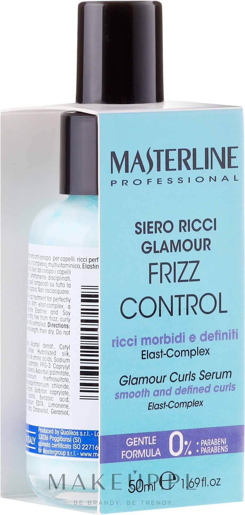 masterline frizz control szampon opinie