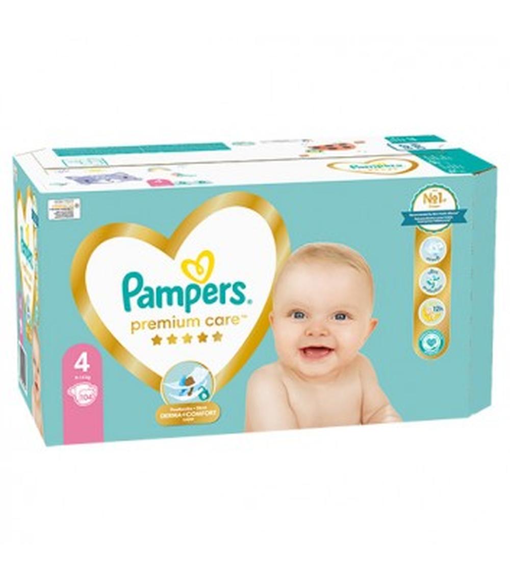 pampers premium care 4 104 sztuki cena