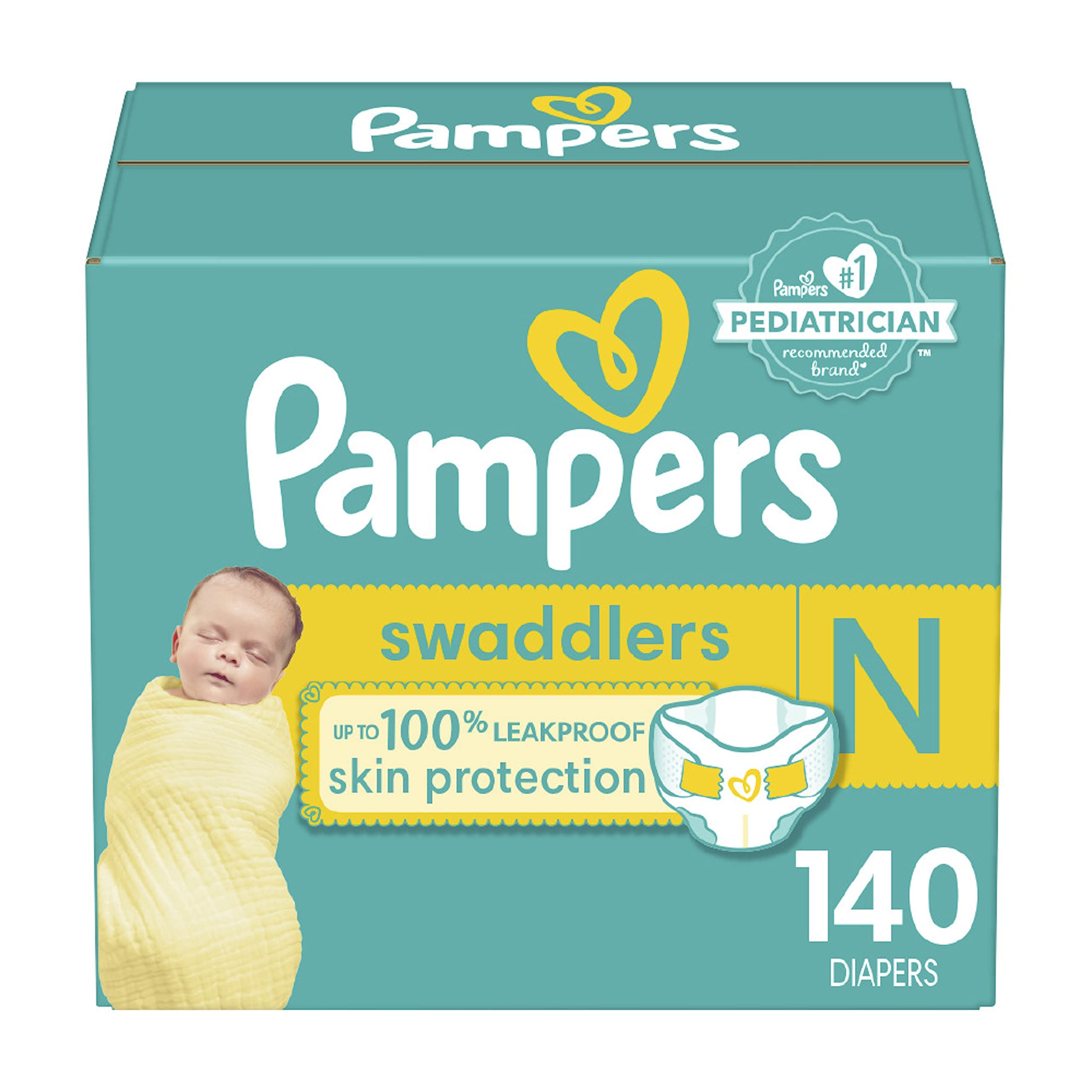 pampers new baby super soft and dry