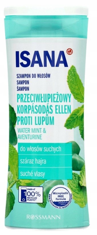 rossmann isana szampon suchych włosów