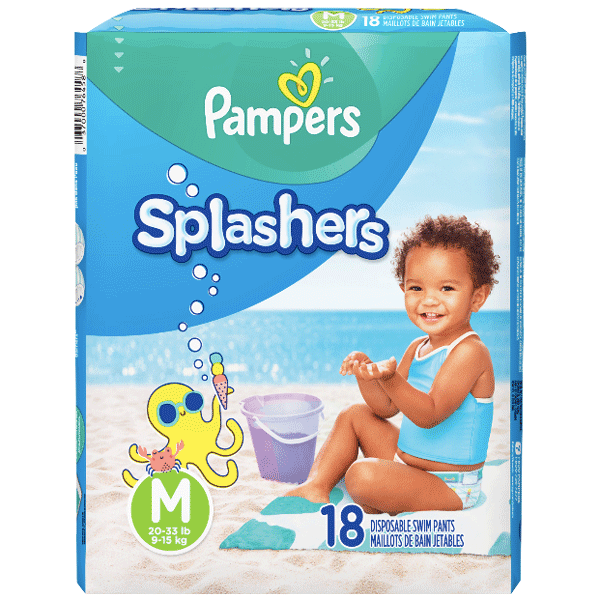 pampers splashers 10