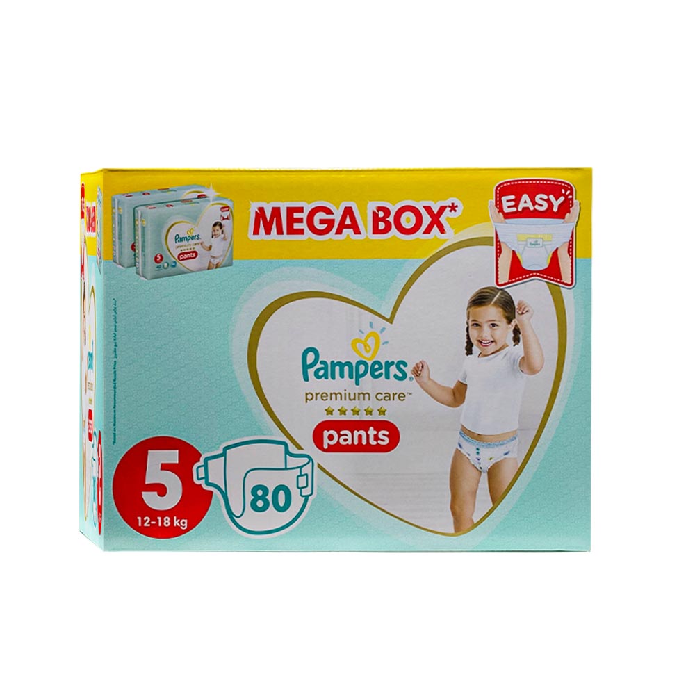 pampers premium care 5 mega box