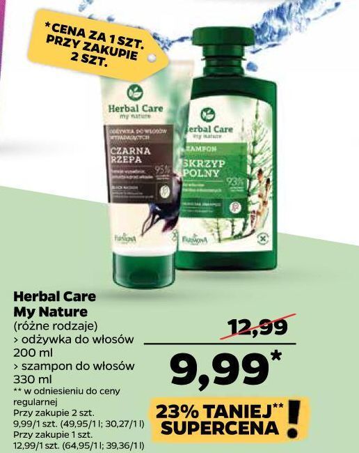 farmona herbal care odżywka do włosów skrzyp polny lidl