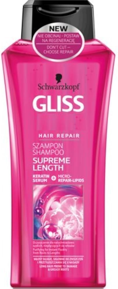 szampon gliss kur supreme fullness z sls