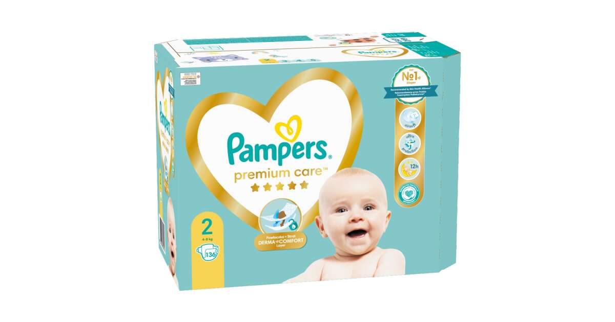 pampers premium care 2 zestaw