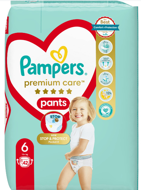 pampers 6 42 szt cena