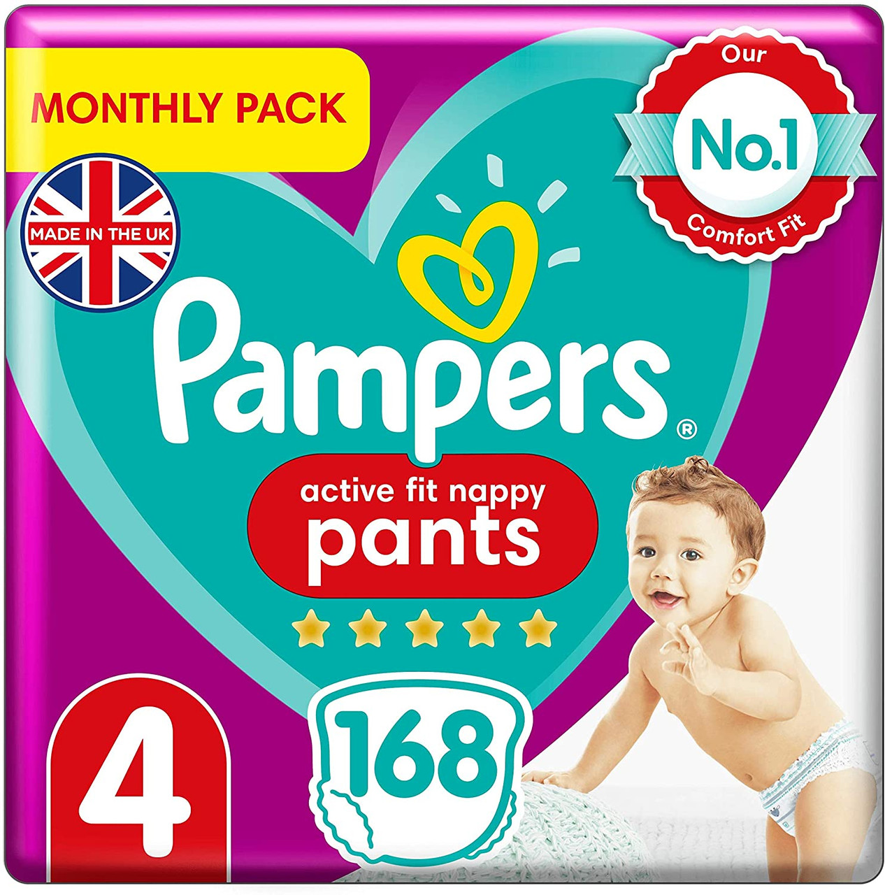 active fit pampers 4