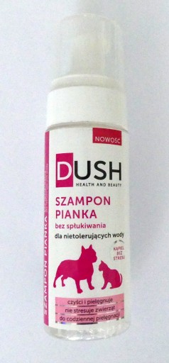 dush szampon pianka dla main coon