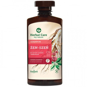 farmona herbal care szampon żeń-szeń do włosów cienkich i delikatnych