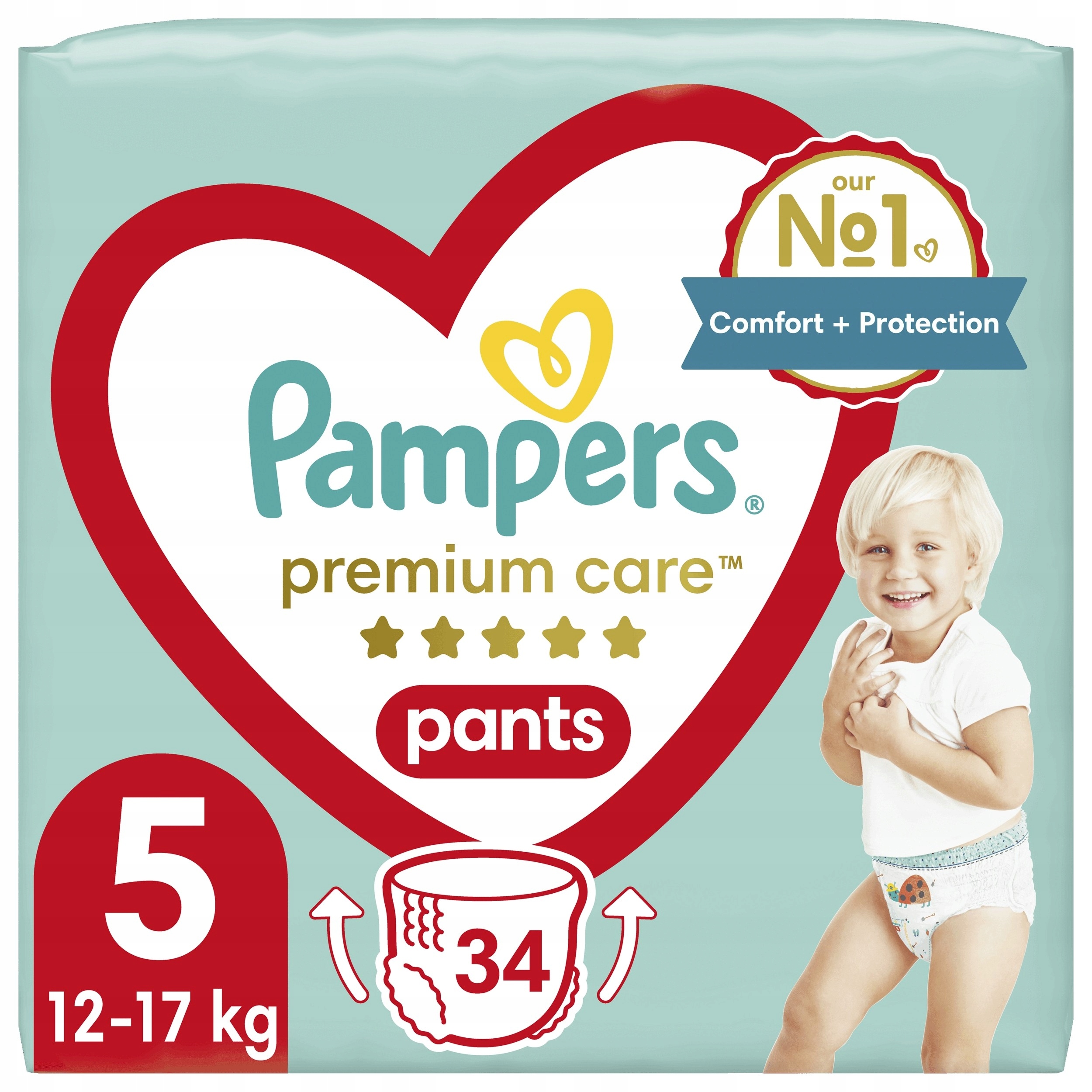 pampers premium care pants 5 80szt