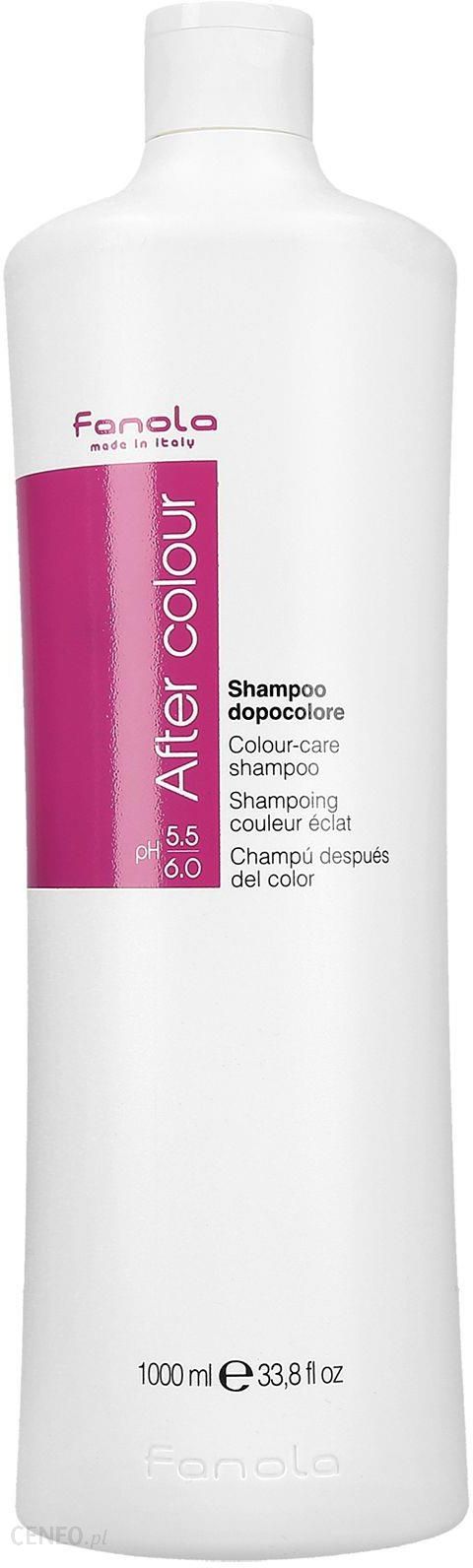 fanola after color szampon do włosów po farbowaniu skład
