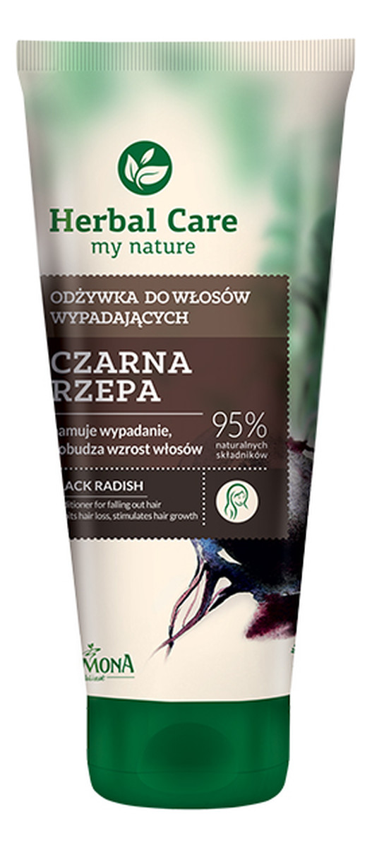 farmona herbal care odżywka do włosów wypadających czarna rzepa 200ml