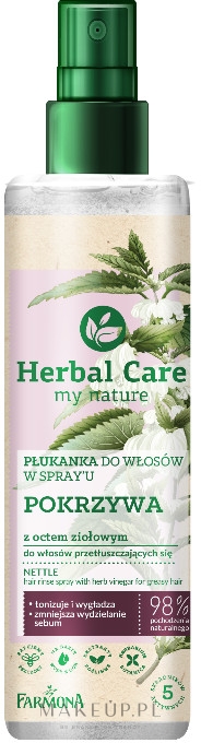 farmona herbal care odżywka w sprayu do włosów normalizująca 200ml