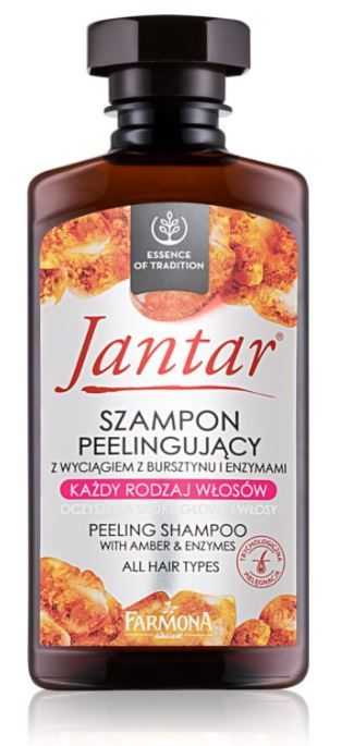 farmona jantar szampon peelingujący do włosów 330ml