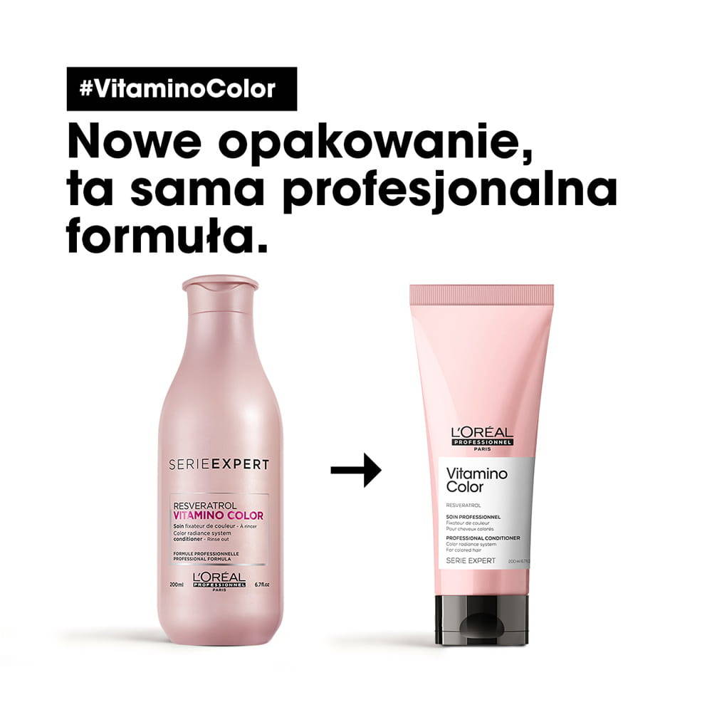 odżywka do włosów farbowaych loreal