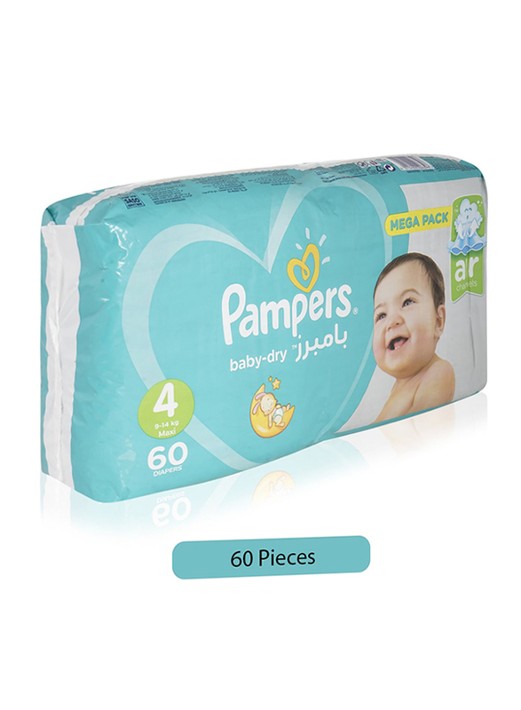 pampers active baby dry 4 60