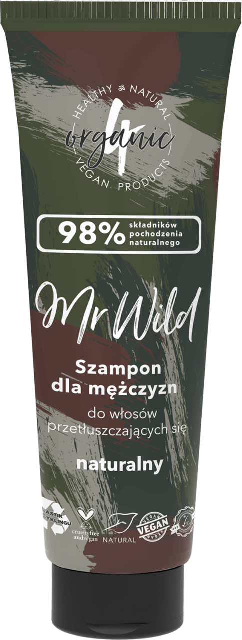 męski szampon do włosów przetłuszczających się