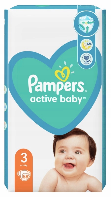 pampers rozmiar 3 allegro