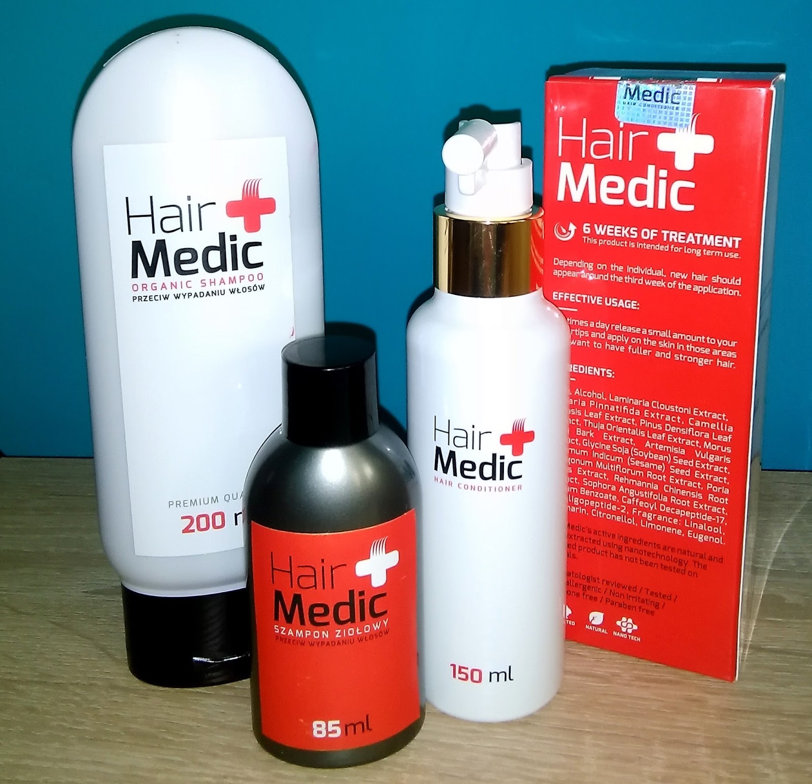 hair medic szampon skład