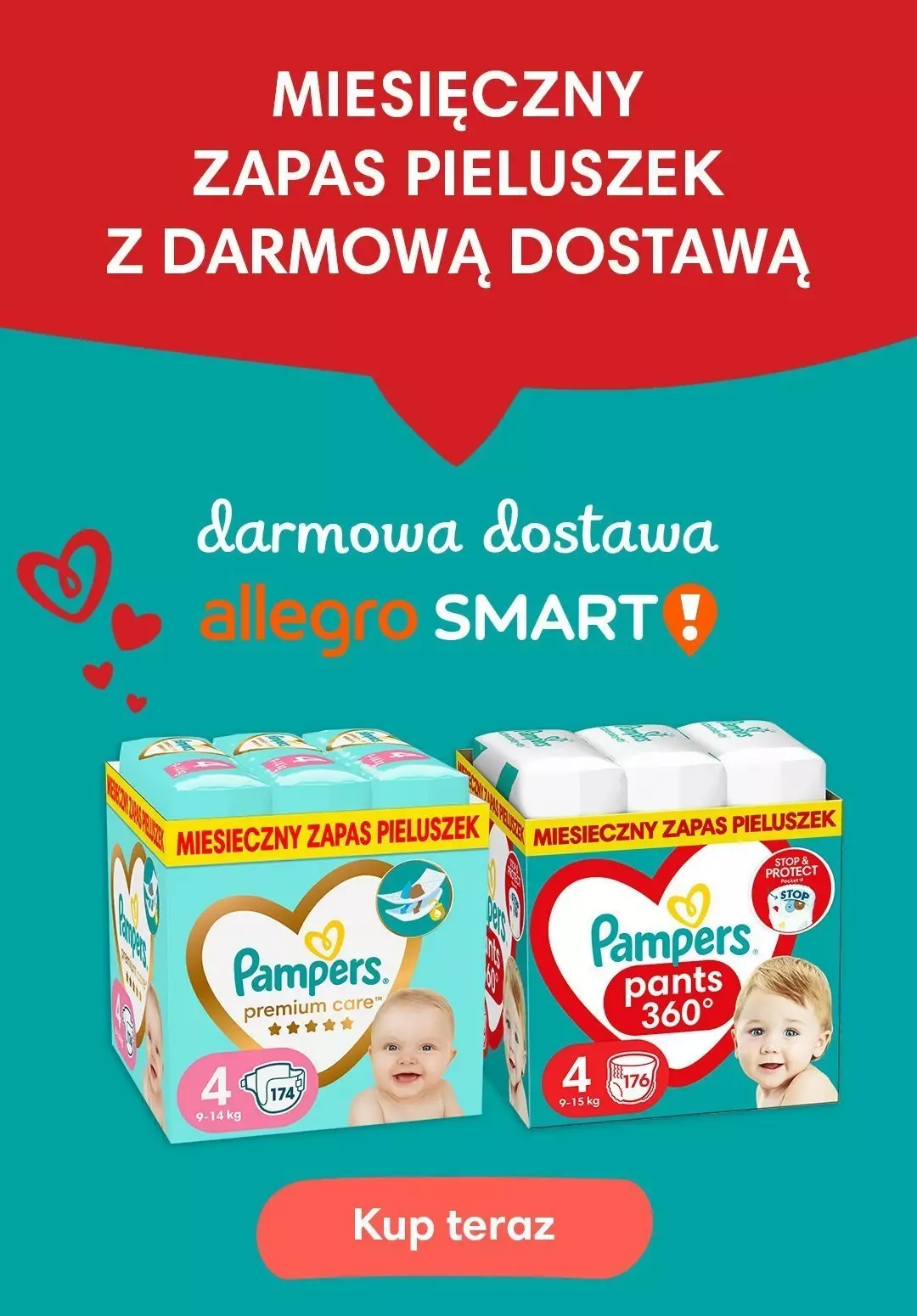 pampers pents site allegro.pl