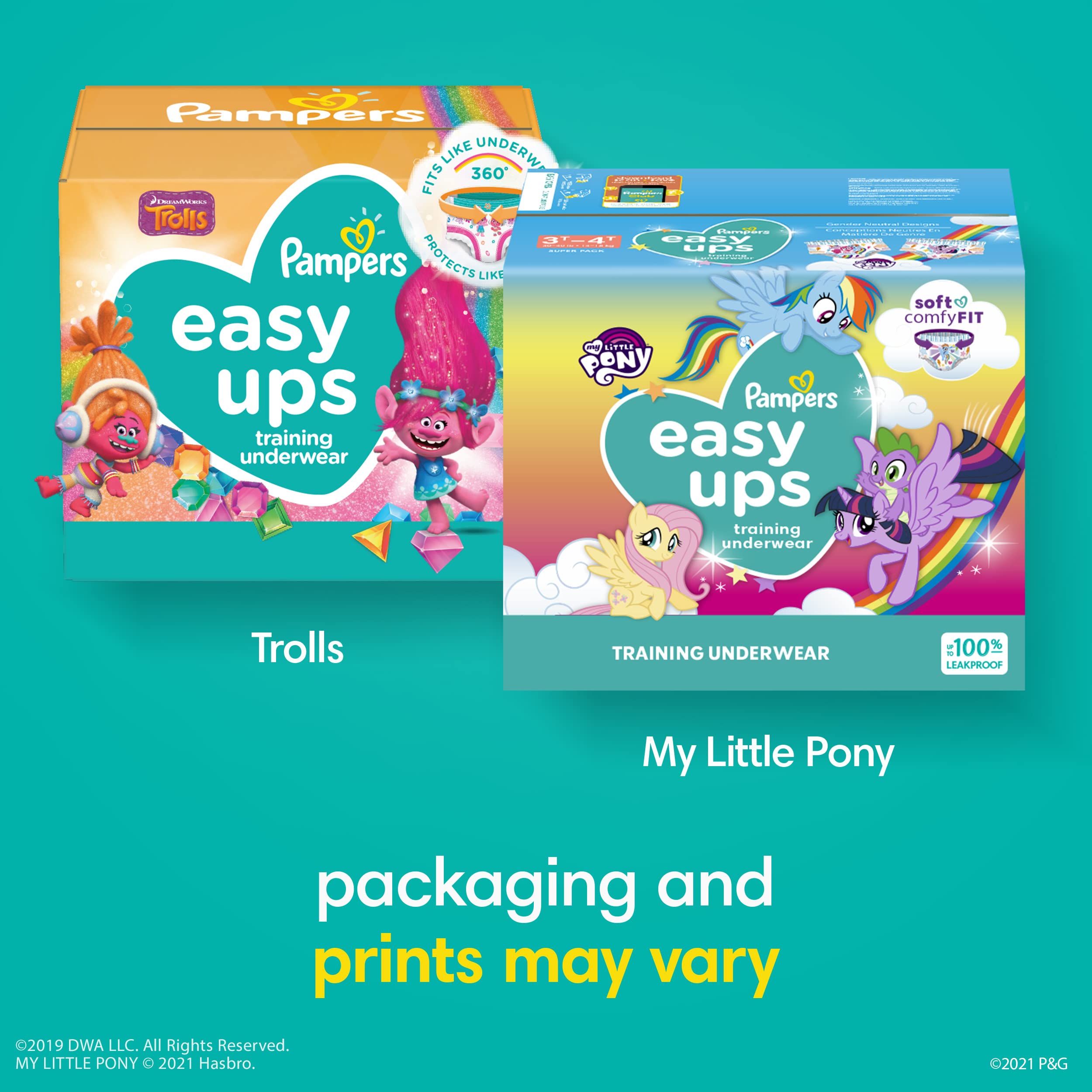 pampers my little pony