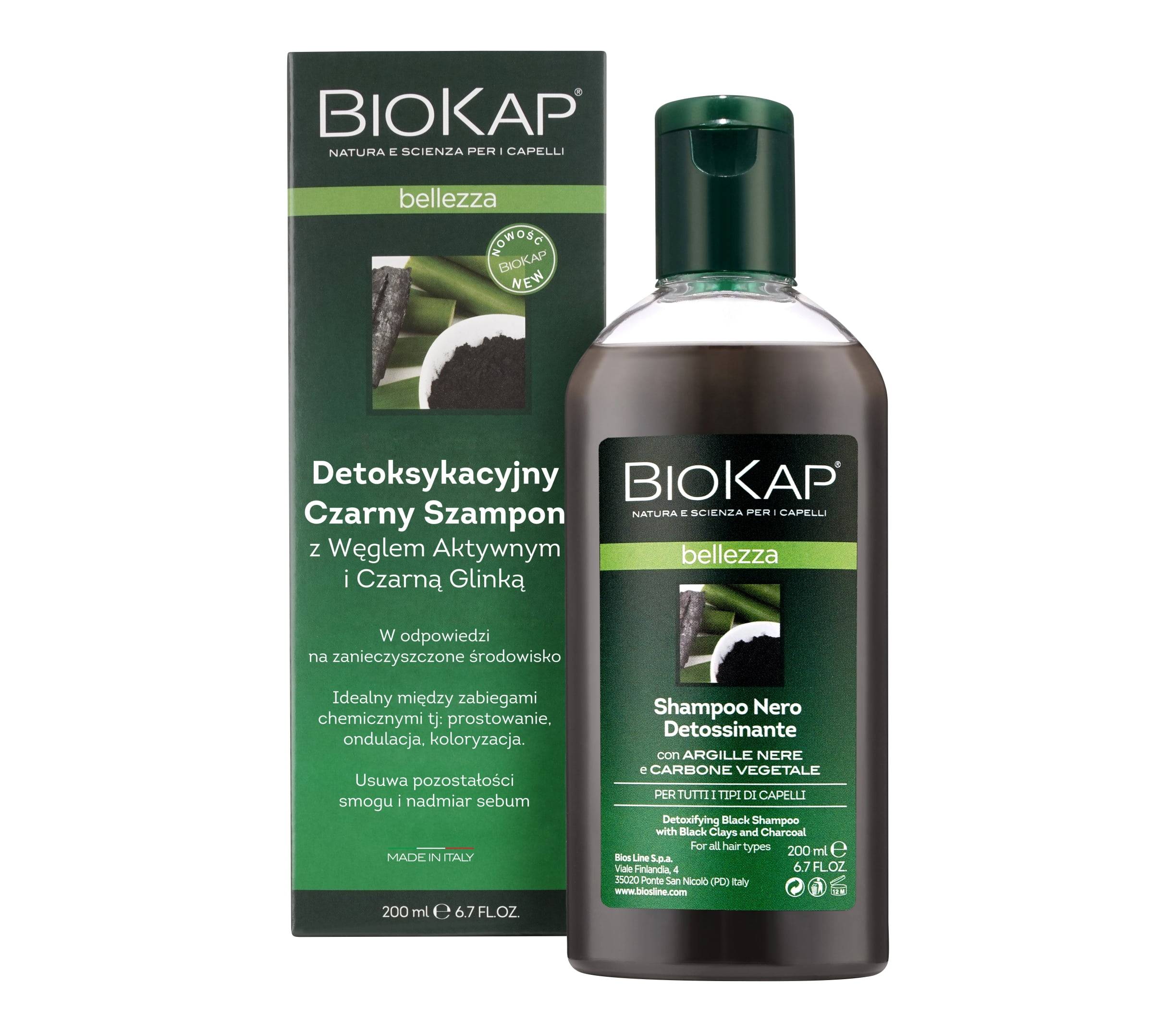 biokap szampon odbudowujacy 200 ml nutricolor