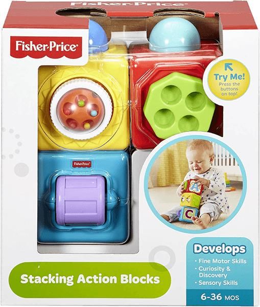 Fisher Price DHW15 Bloki do układania w stosy