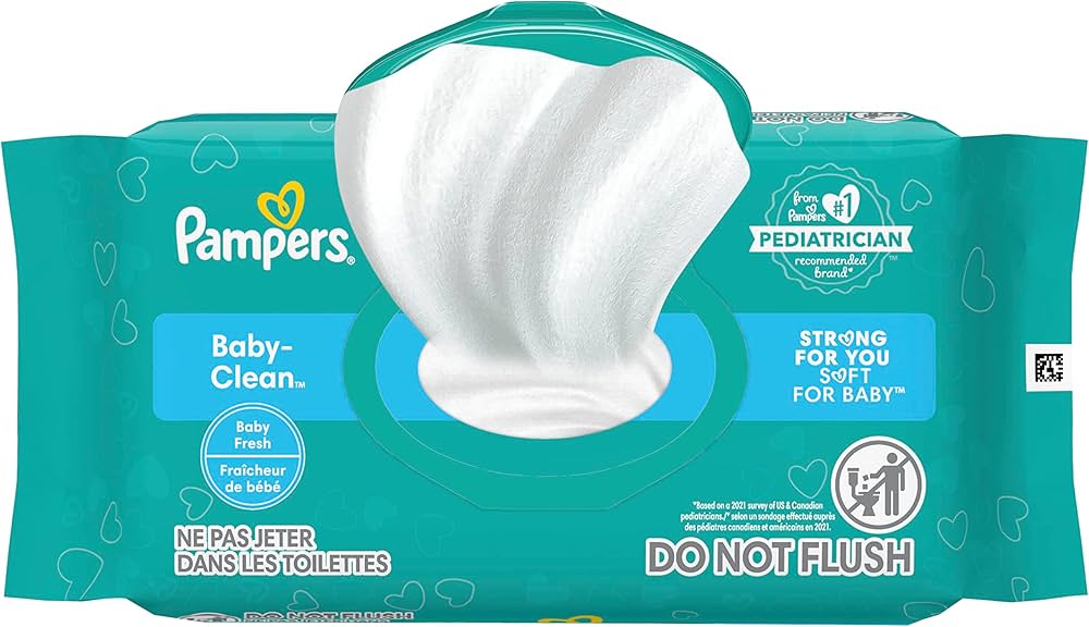 fresh clean pampers 4 pak