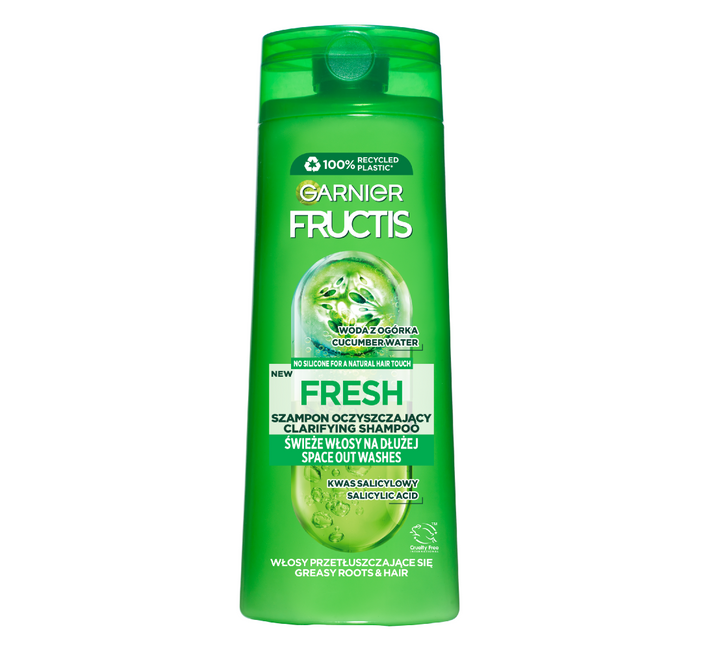 garnier fructis bez silikonow szampon