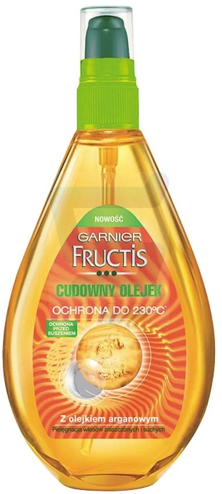 garnier fructis cudowny olejek do włosów ochrona do 230 st