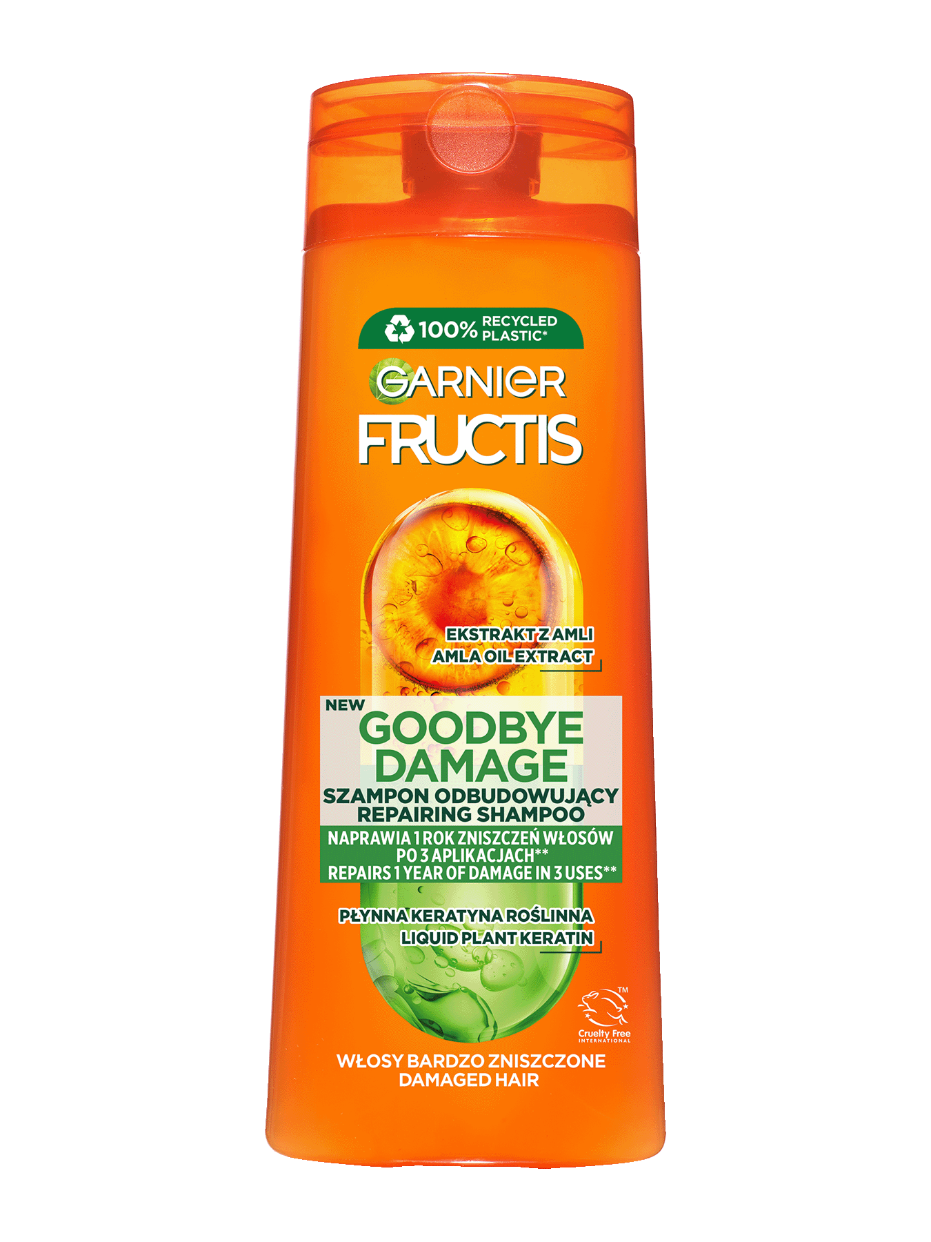 garnier fructis goodbye szampon strength shine zielony cena