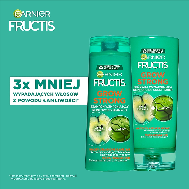 garnier fructis grow strong szampon wzmacniający do włosów słabych blog